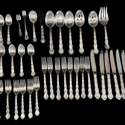 REED & BARTON "Tara" Sterling Silver, 41 pcs.