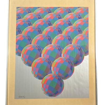 VICTOR VASARELY Poster Print