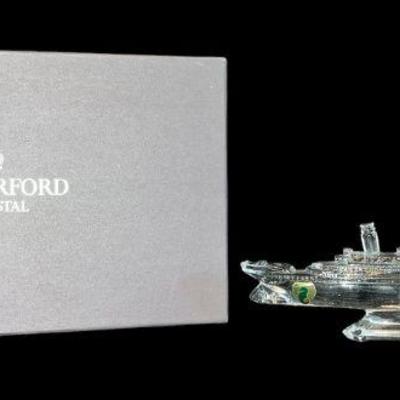 Vintage WATERFORD Crystal Titanic Figurine