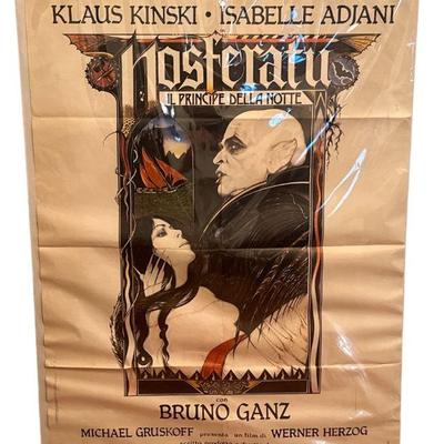 NOSFERATU Movie Poster, Original Oversized 1979