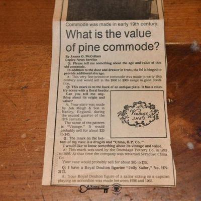 Estate sale photo