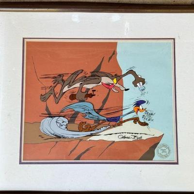 Road Runner Production Cel
