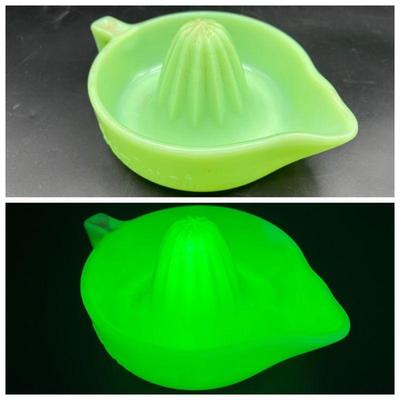 Jadeite Juicer with Ultraviolet Glow
