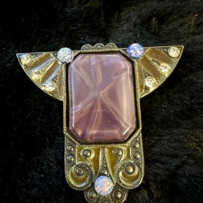 Art Nouveau Style Pin
