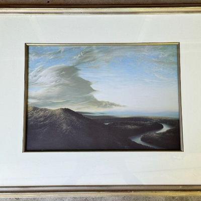 Charles Malzenski Signed Print “The Oxbow” 44/400
