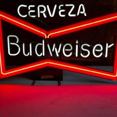 Budweiser Neon Sign
