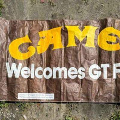 12ft 1981 Camel Lights GT Banner
