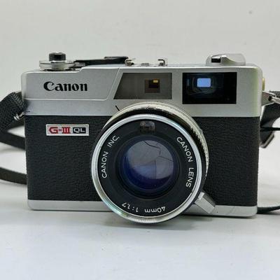 Canon G-III QL SLR Camera
