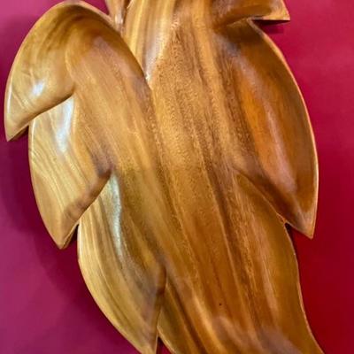 Beautiful Carved Wood bowls, napkin rings all artisan made