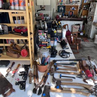 VINTAGE WOODEN TOOLS