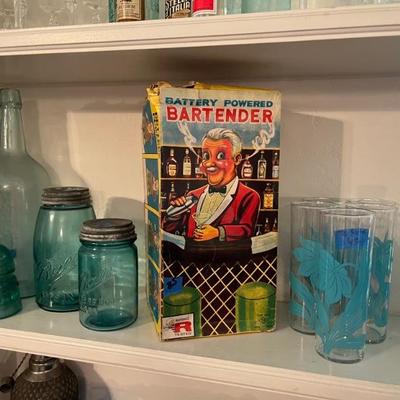 BALL JARS-MID MODERN GLASSWARE