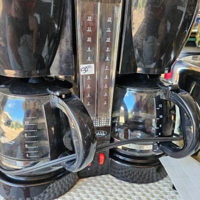 Double Coffee maker