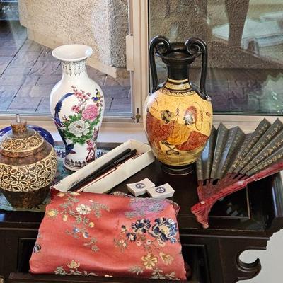 Asian Art, Vases, Etc..