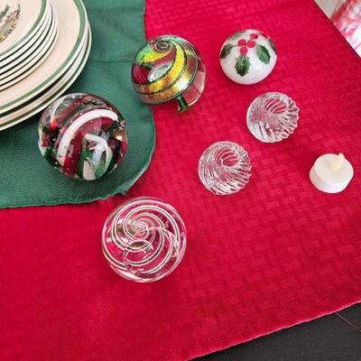 Christmas Blown Glass
