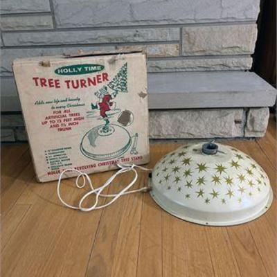 1960's Holly Time Starburst Tree Turner Stand w/Box.jpg