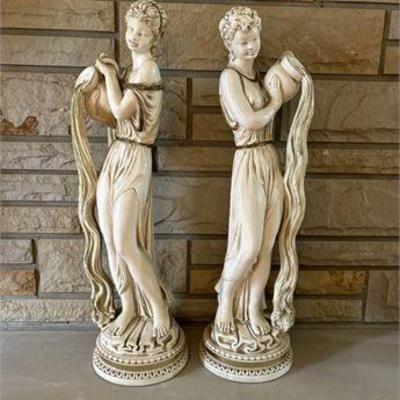 1950's Universal Statuary Neoclassical Statues .jpg