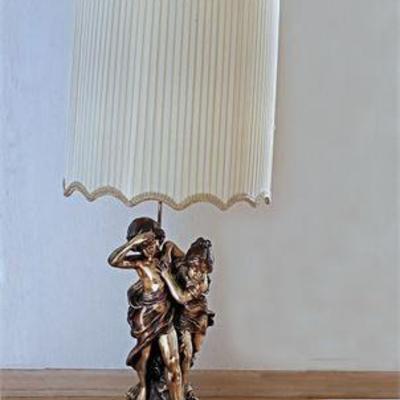 1964 Signed Pieri Table Lamp 