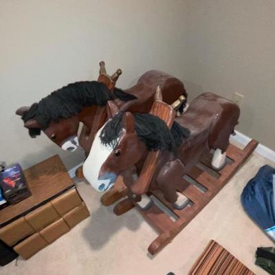 Wooden Rocking Horses 