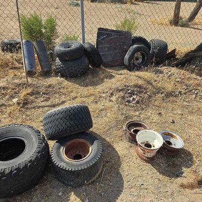 #3838 • Assorted Wheels with Tires
