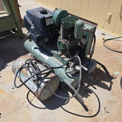 #1046 • Air Compressor and Air Tank
