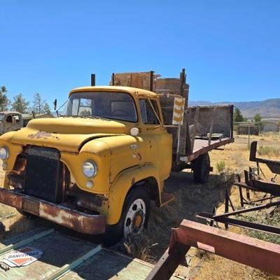 #220 • GMC V8 Stake Bed Dually Work Truck

