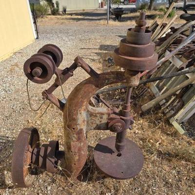 #1100 • Drill Press Yard Art
