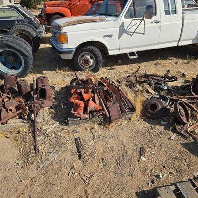 #4204 • Transmission Cases, Wheel Hubs, Leaf Springs, and Scrap Metal
