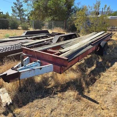 #206 • 18ft Flat 2 Axle Trailer
