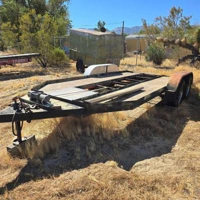 #210 • 16ft 2 Axle Single Car Trailer
