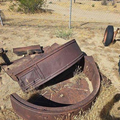 #3074 • Fenders, Running Board, Scrap Metal
