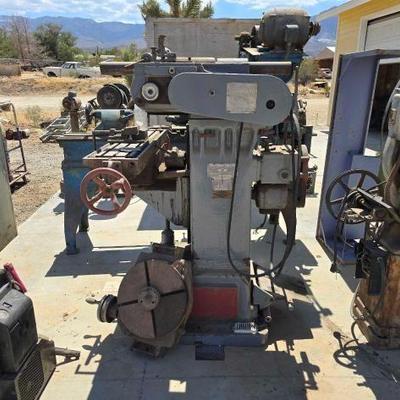 #1054 • Van Norman Milling Machine
