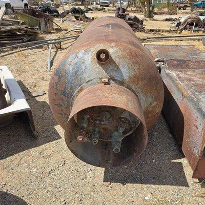 #4240 • 1940 Consolidated Steel Corp Butane Tank
