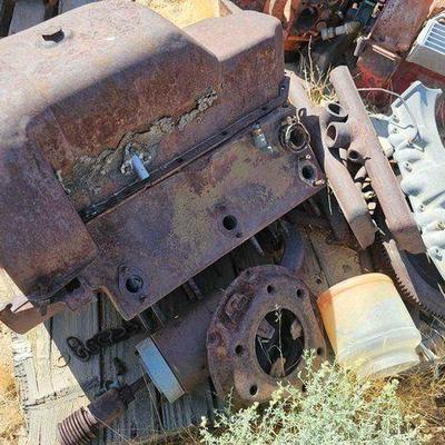 #3820 • Flathead V8 Engine and Parts

