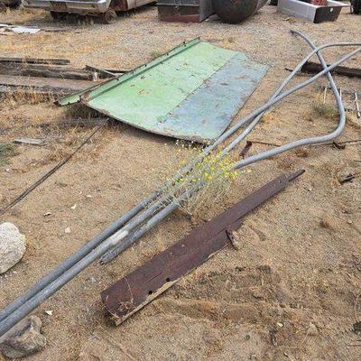 #4236 • Metal Poles and Scrap Metal
