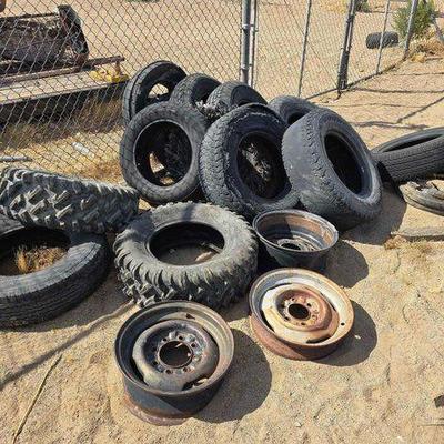 #3836 • Assorted Wheels and Tires
