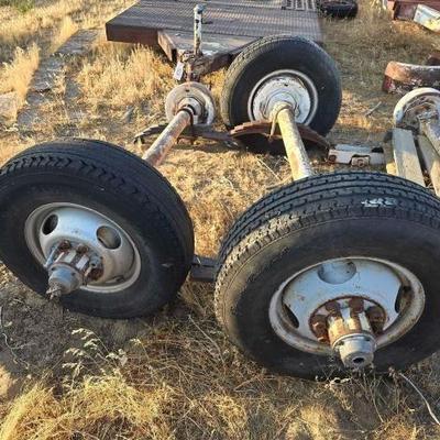 #2024 • (2) Axles with Leaf Springs
