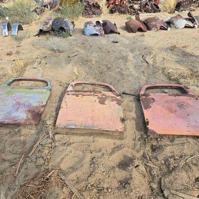 #2504 • 3 Early Model Vehicle Doors
