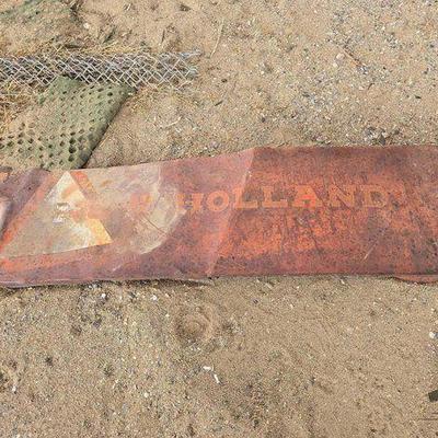 #4260 • Metal New Holland Sign
