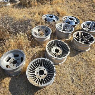 #2100 • (9) Assorted Wheels
