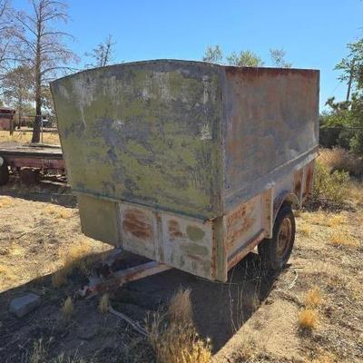 #208 • 7ft Enclosed Box Trailer
