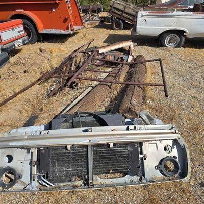 #4214 • Radiator Supports, Floor Pans, Trundle Bed Frame, and Scrap Metal
