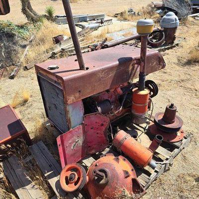 #2228 • Ford Tractor Engine and front end
