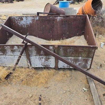 #4234 • Steel Dumpster Implement

