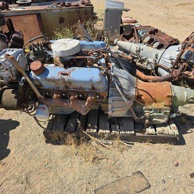 #3512 • Ford 289 V8 Engine with Transmission
