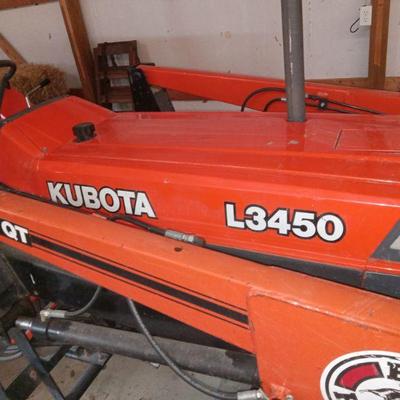Nice Kubota l3450 with 450 hours