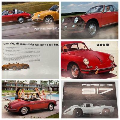 Vintage Porsche 917, Porsche 356B, Porsche 900 Series
