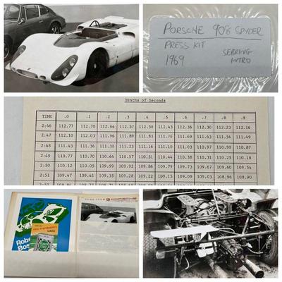1969 Porsche 908 Spyder Press Kit

