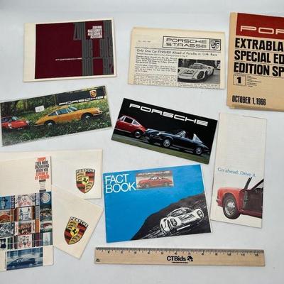 Vintage Porsche Memorabilia feat. 1966
