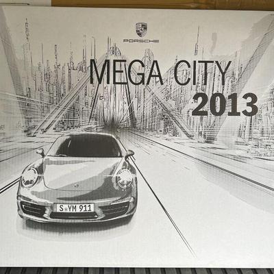 Porsche 2013 “Mega City” Large Format Auto Photography Calendar
