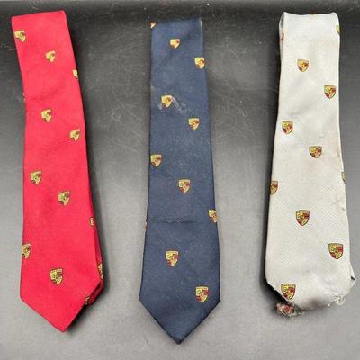(3) Porsche Ties
